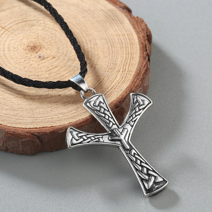 Viking Necklace - Algiz Rune