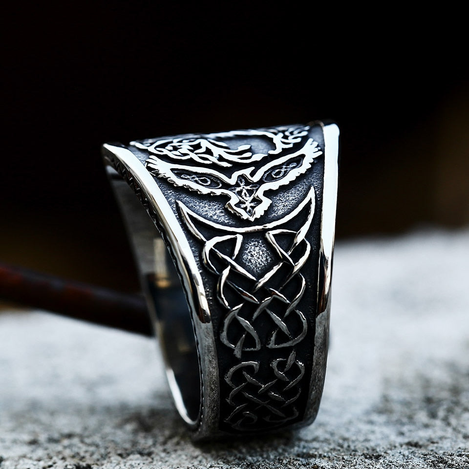 Viking Ring - Tree of Life Knotwork