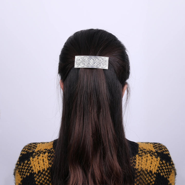 Viking Hair Clip - Shieldmaiden's Golden Adornment Clip