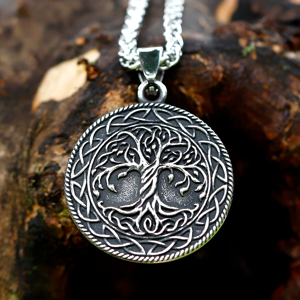 Yggdrasil Necklace World Tree of Life Valhalla Vikings