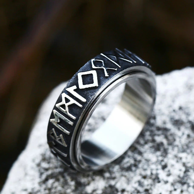 Viking Ring - Runes Alphabet