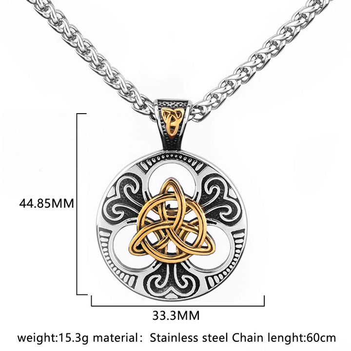 Viking Necklace - Celtic Triquetra Knot