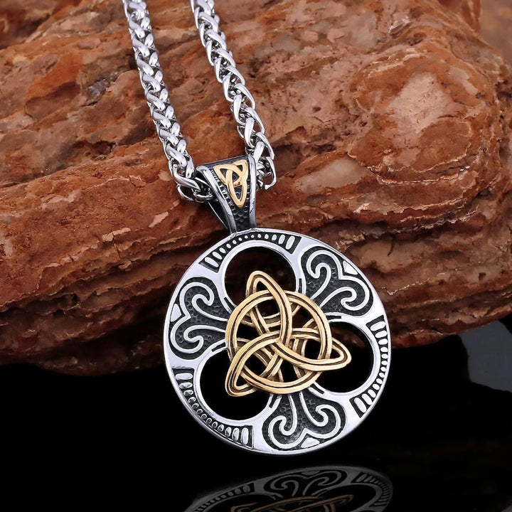 Viking Necklace - Celtic Triquetra Knot