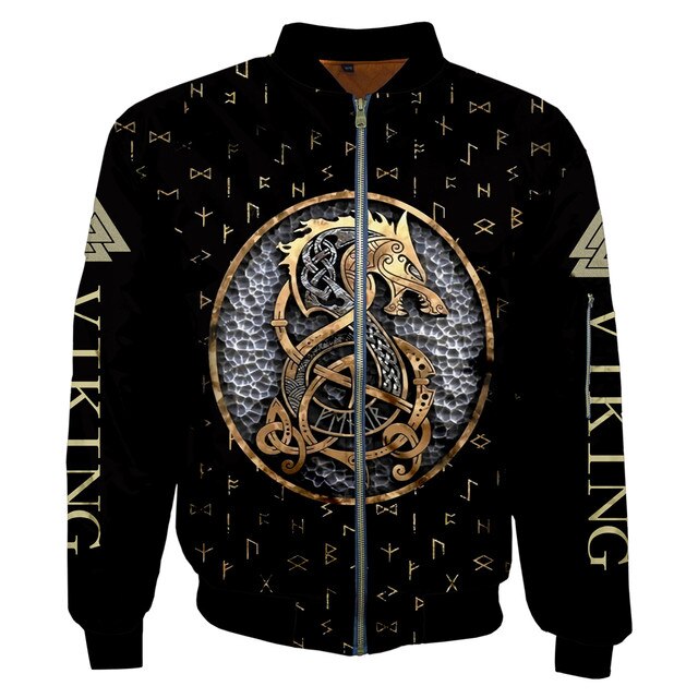 Viking Bomber Jacket - Fenrir