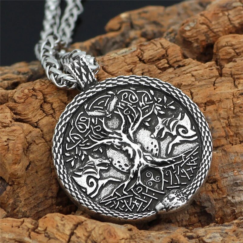 Yggdrasil Necklace Norse Tree of Life - Main Image