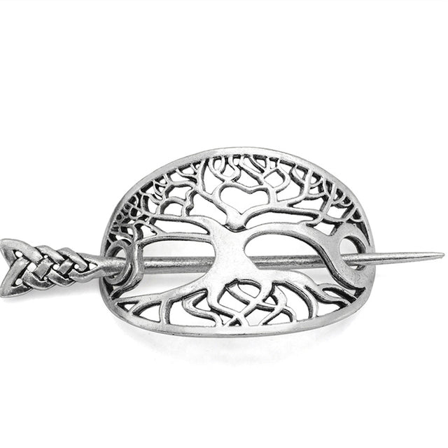 Viking Hair Clip - Tree Of Life