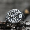 Viking Ring - Yggdrasil World Tree Of Life