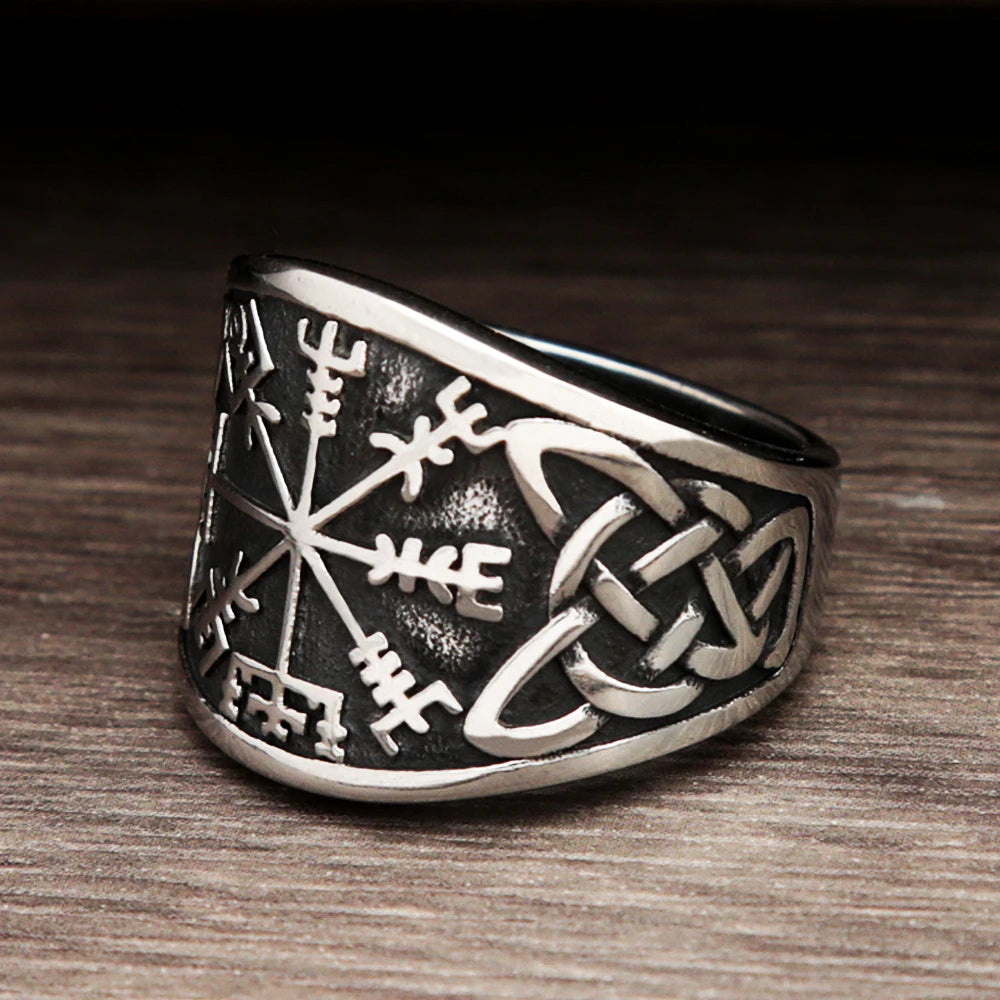 Viking Ring - Vegvisir Compass