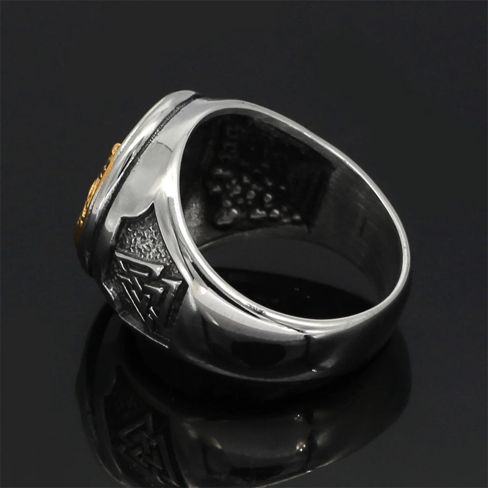 Viking Ring - Fenrir Valknut