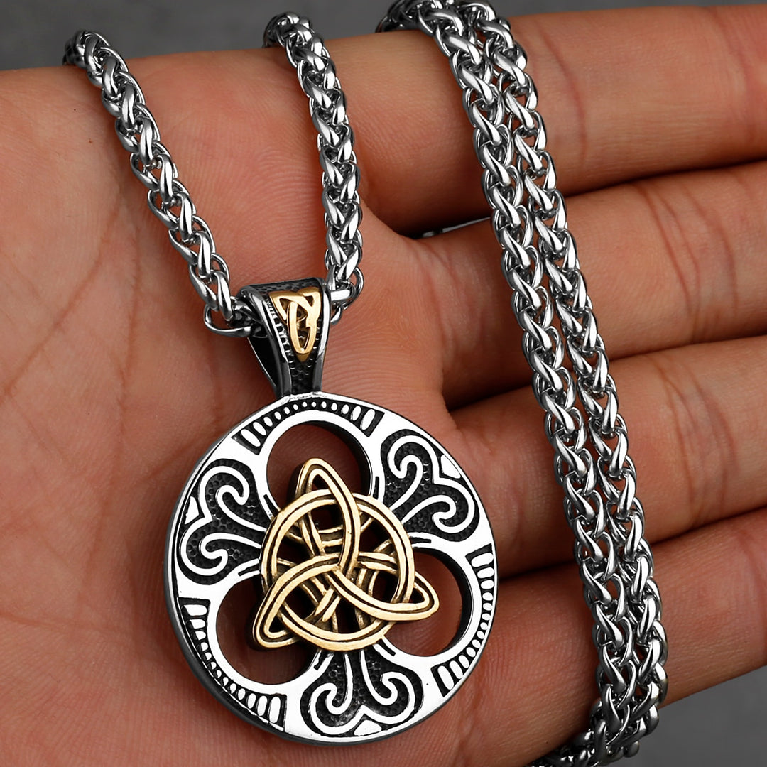 Viking Necklace - Celtic Triquetra Knot