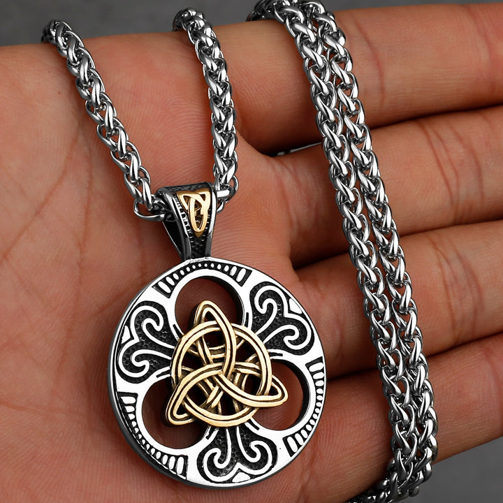 Viking Necklace - Celtic Triquetra Knot
