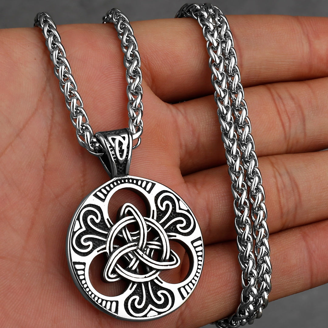 Viking Necklace - Celtic Triquetra Knot