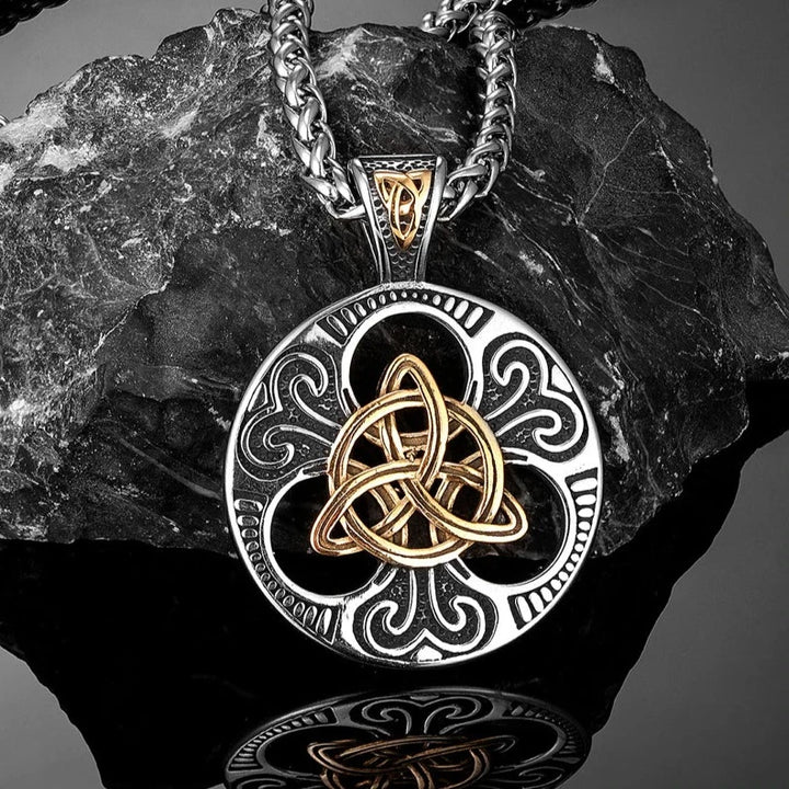 Viking Necklace - Celtic Triquetra Knot
