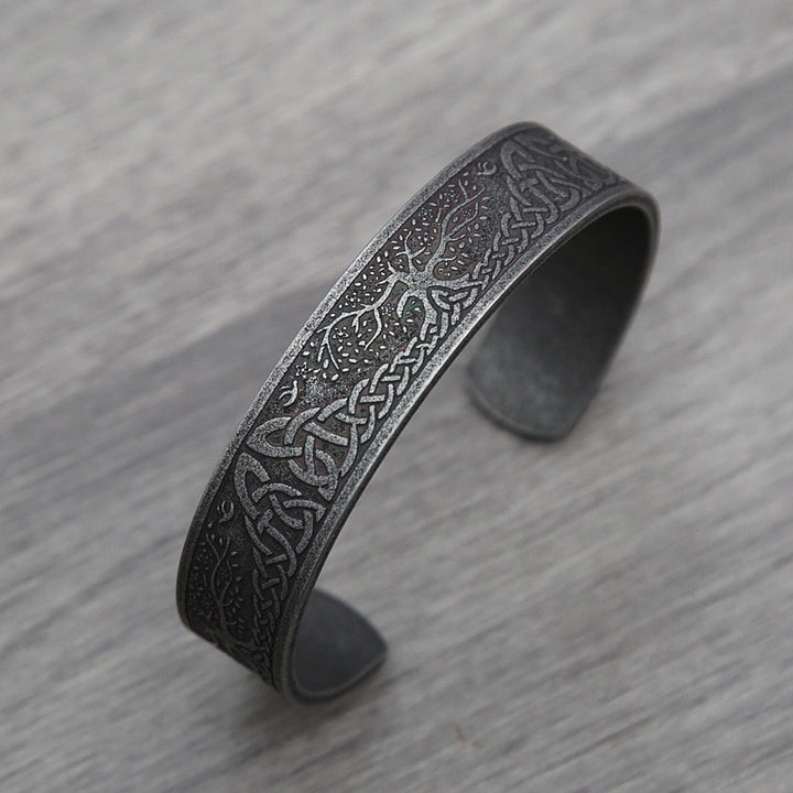 Viking Arm Ring - BLACK CELTIC KNOTS
