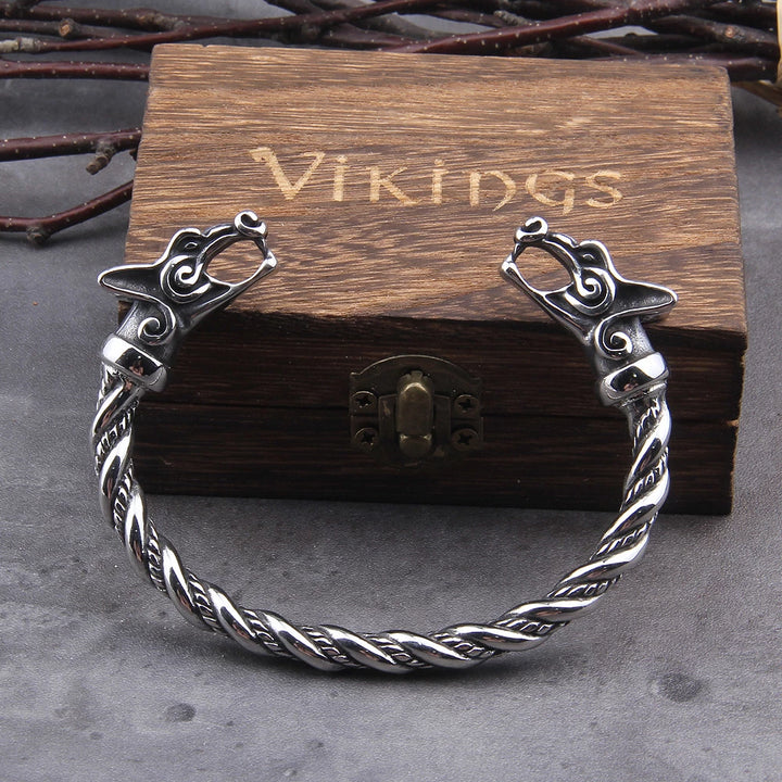 Viking Arm Ring - Nordic Wolves