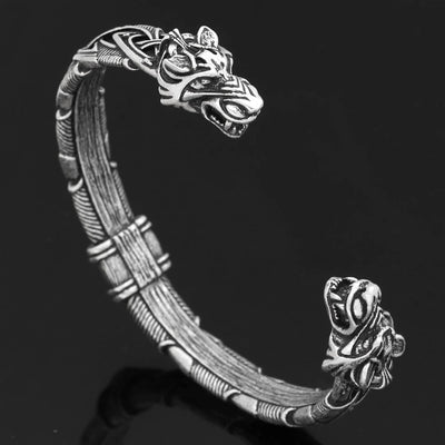 Viking Arm Ring - Norse Wolves