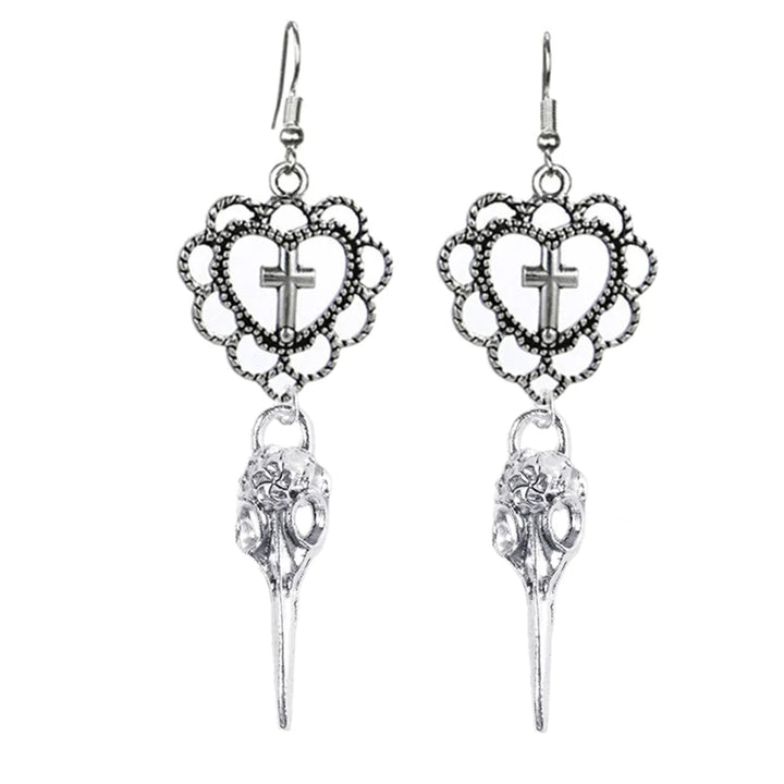 Viking Earrings - Odin's Ravens