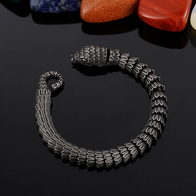 Viking Bracelet - Jormungandr Serpent