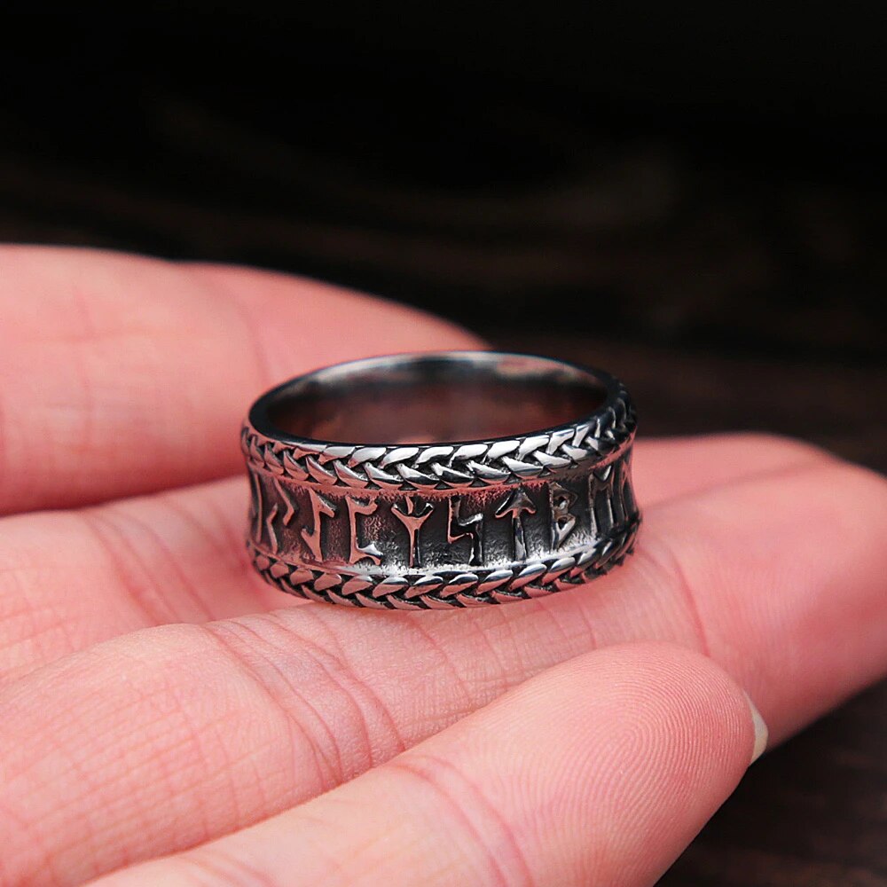 Viking Ring - Odin's Runes