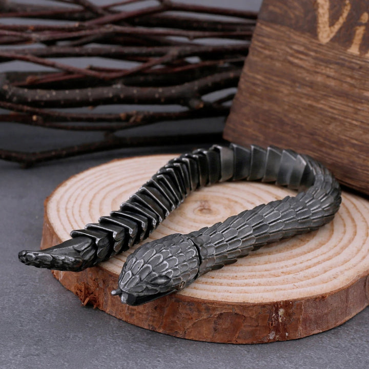 Viking Bracelet - Jormungandr Serpent