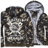 Viking Hoodie With Symbols And Go To Valhalla Prints