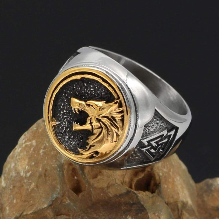Viking Ring - Fenrir Valknut