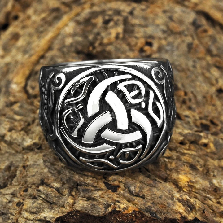 Viking Ring - Odin's Triskelion