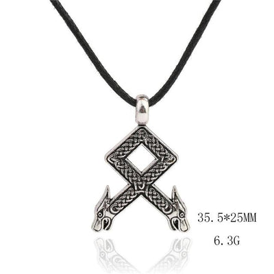 Viking Necklace - Odal Rune