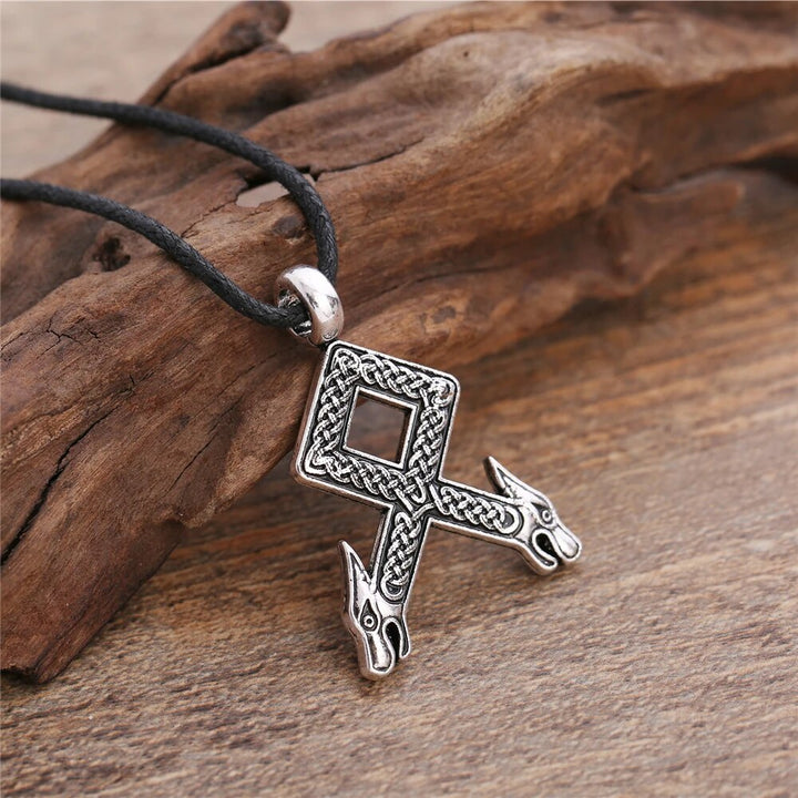 Viking Necklace - Odal Rune