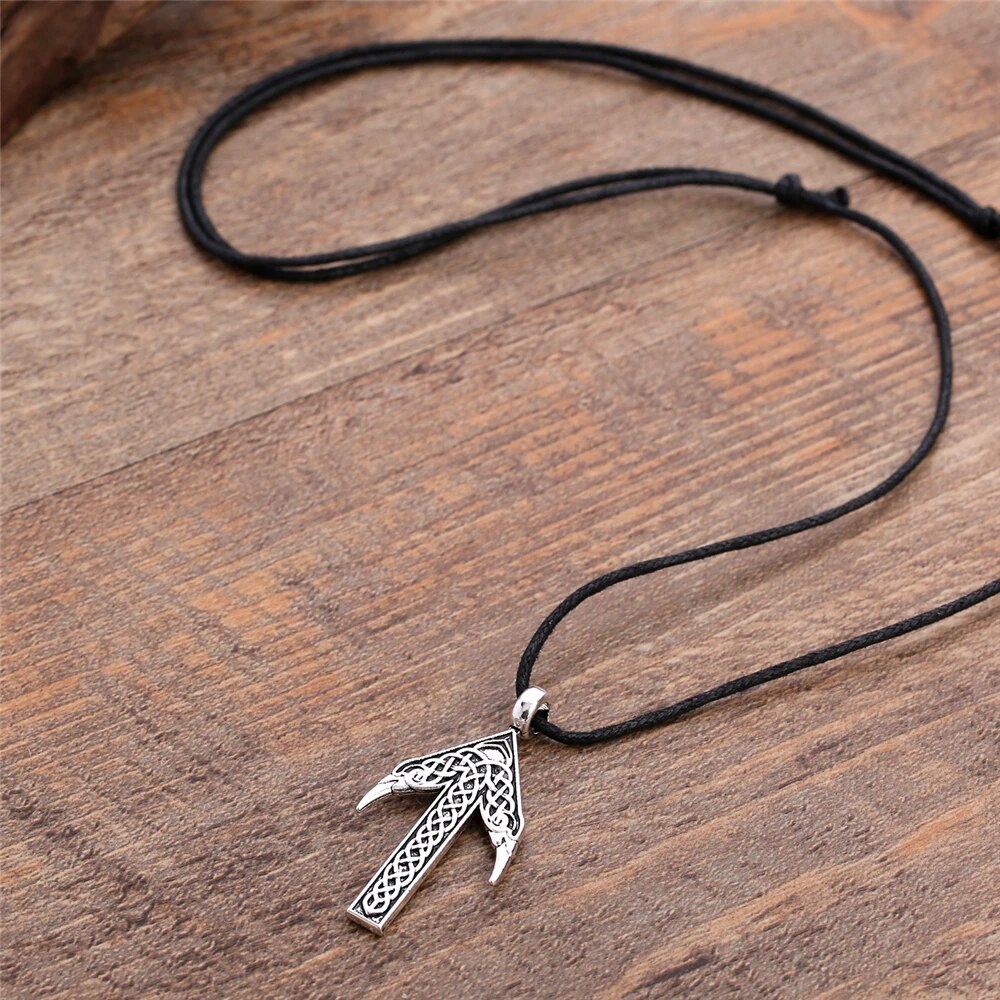 Viking Necklace - Tiwaz Rune