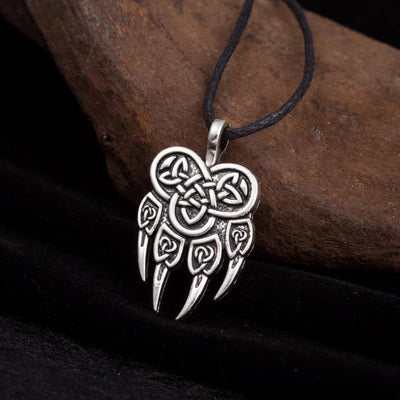 Viking Necklace - Bear Paw