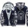 Full-Zip Viking Hoodie - Odin The AllFather