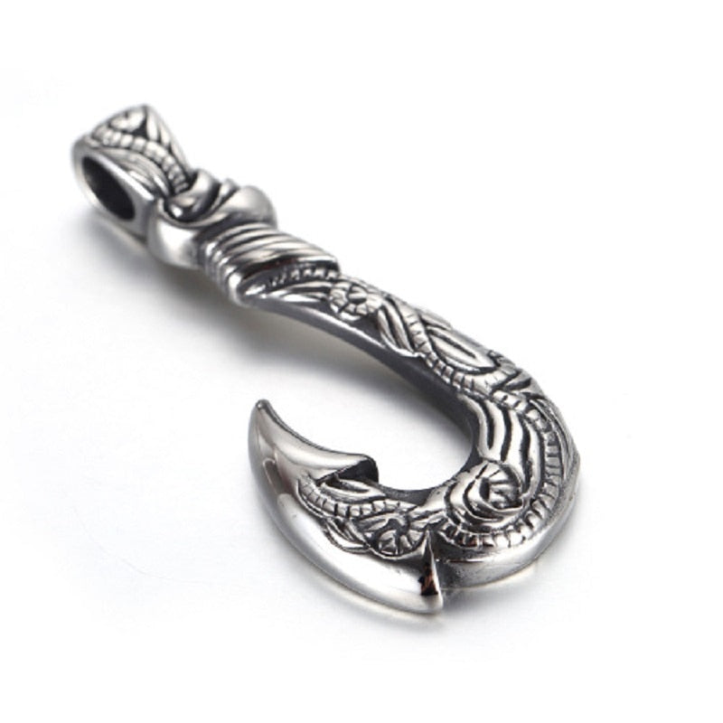 Embrace Viking Heritage With The Viking Necklace - Fish Hook Pendant | Shop Now!