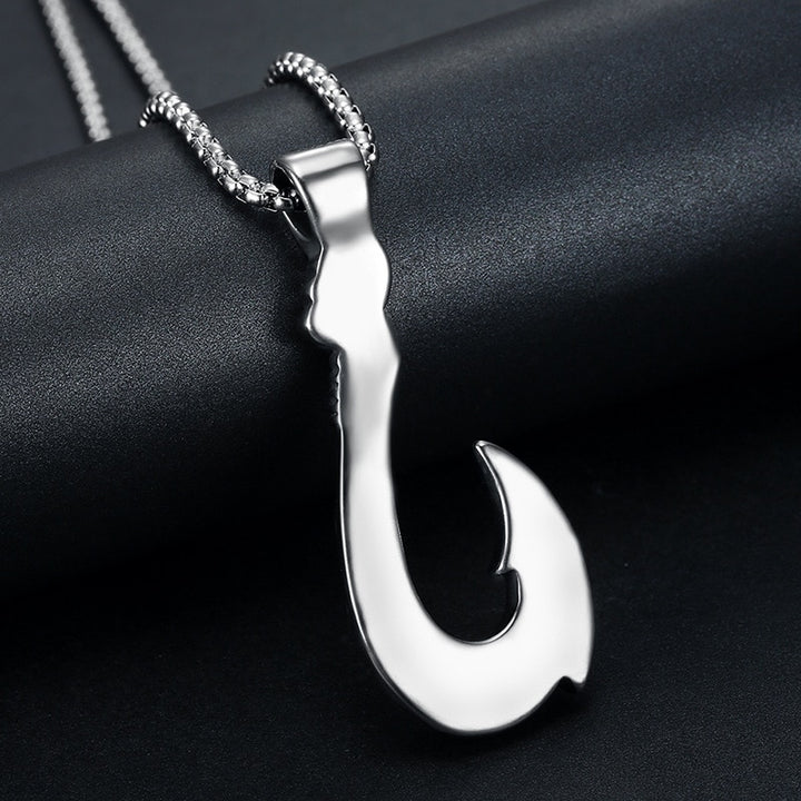 Viking Necklace - Fish Hook Pendant