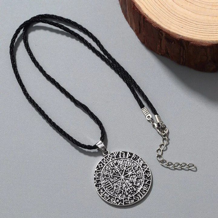 Viking Necklace - Vegvisir Runic