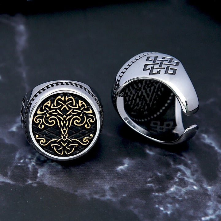 Viking Ring - Yggdrasil Tree