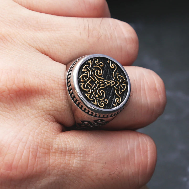 Viking Ring - Yggdrasil Tree