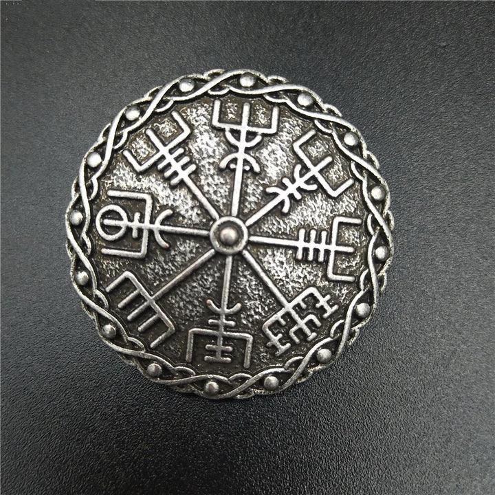 Viking Brooch - Vegvisir