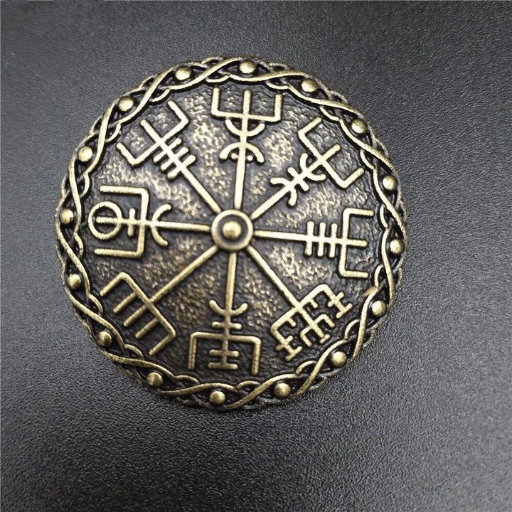 Viking Brooch - Vegvisir