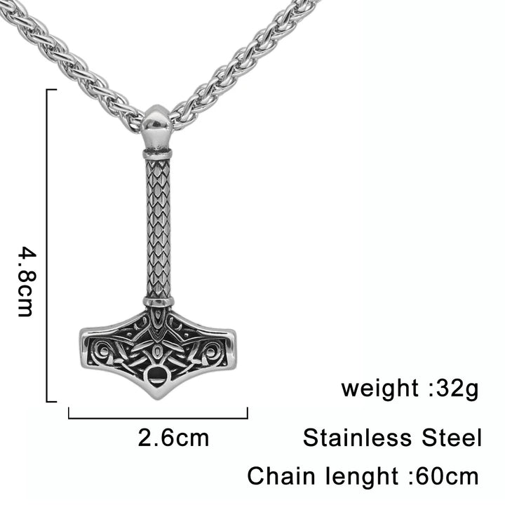 Thors Hammer Necklace - Mjolnir