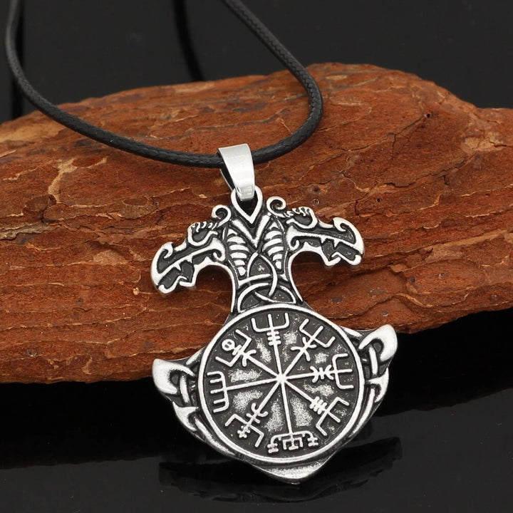 Thor Hammer Necklace - Vegvisir