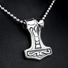 Thor Hammer Necklace - Death Rune