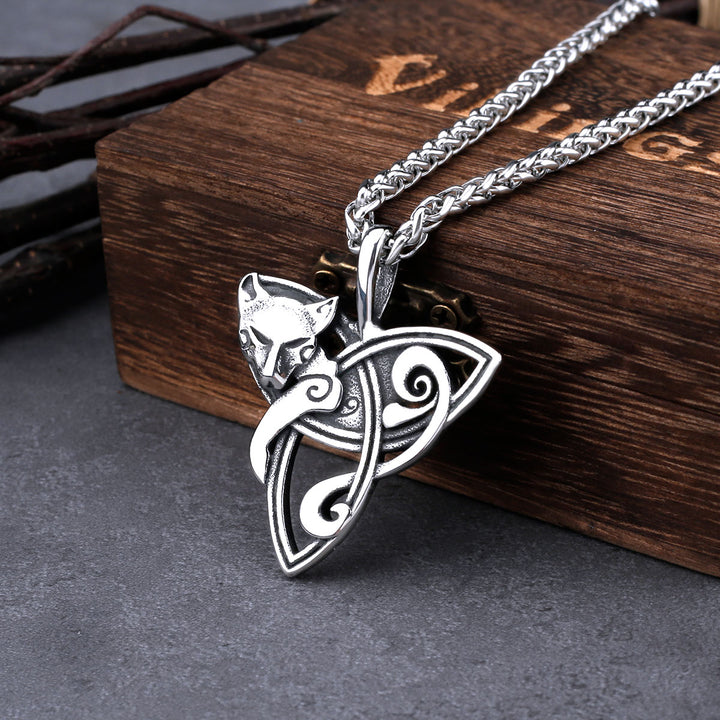 Freya Trinity Knot Viking Necklace