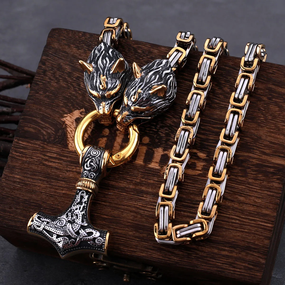 Thor Hammer Mjolnir Necklace | Viking Thor Hammer Necklace | Stainless  Steel Necklace - Necklace - Aliexpress