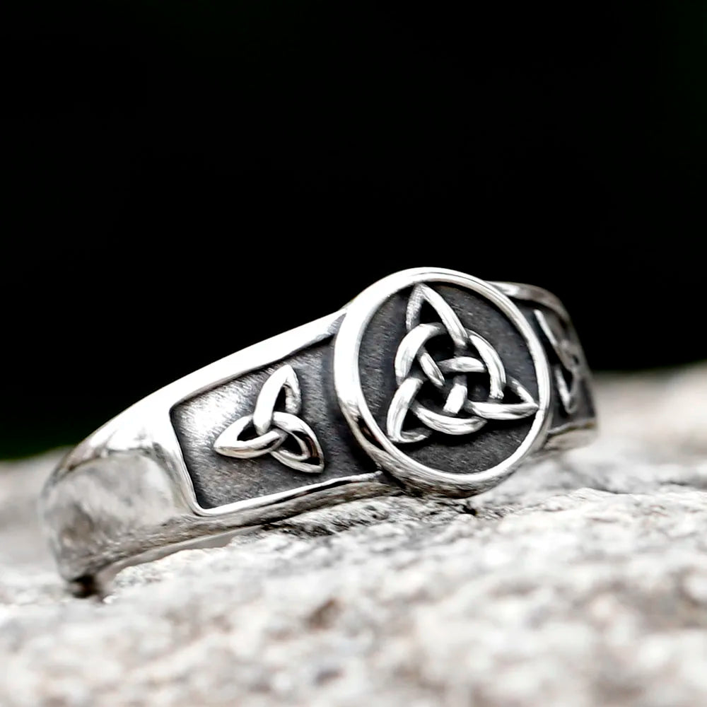 Trinity Knot Viking Ring
