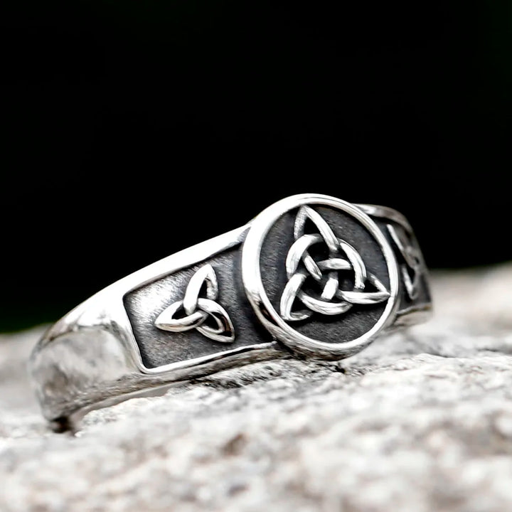 Trinity Knot Viking Ring