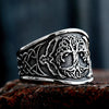 Viking Ring - Tree of Life Knotwork
