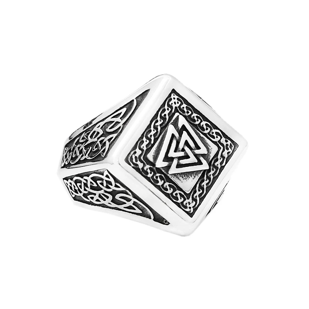 Valknut Forge Viking Steel Ring