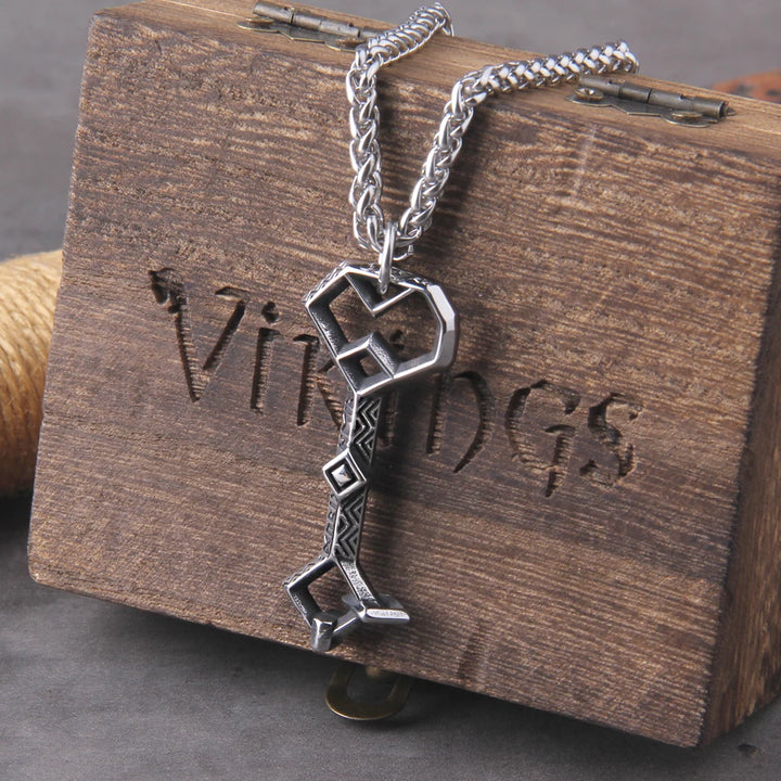 Durable Stainless Steel Erebor Key Necklace