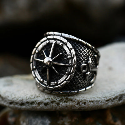 Viking Ring - North Star Compass